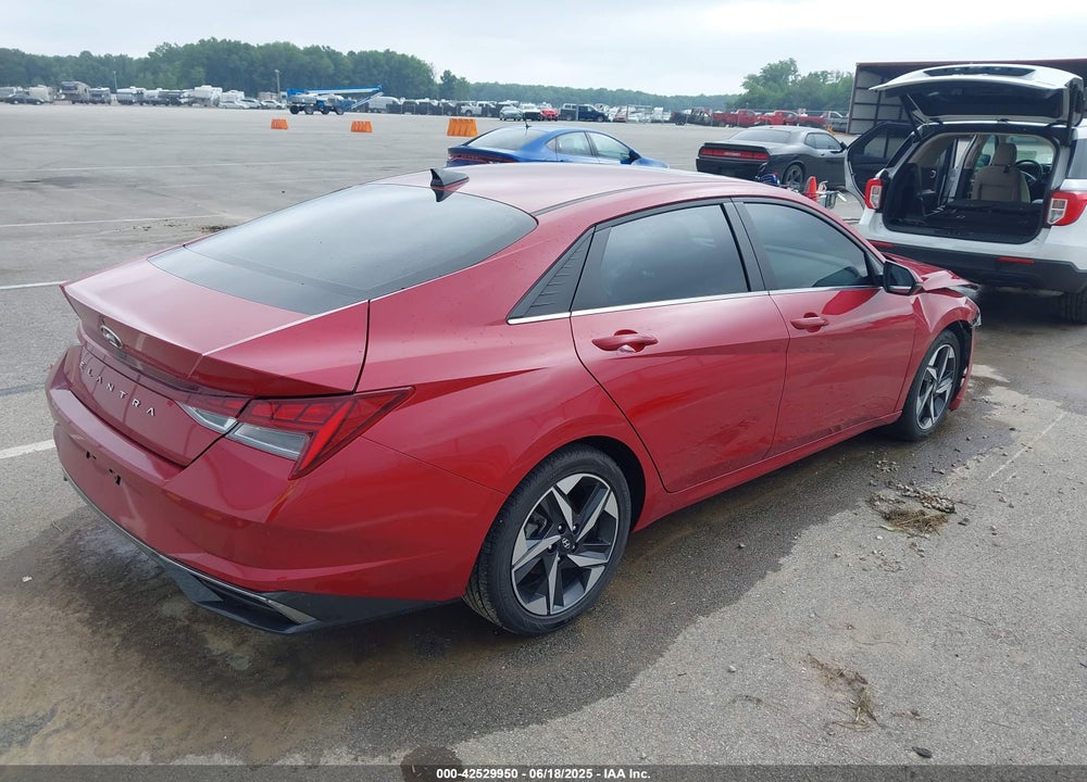 2021 HYUNDAI ELANTRA VIN: KMHLN4AG5MU127208