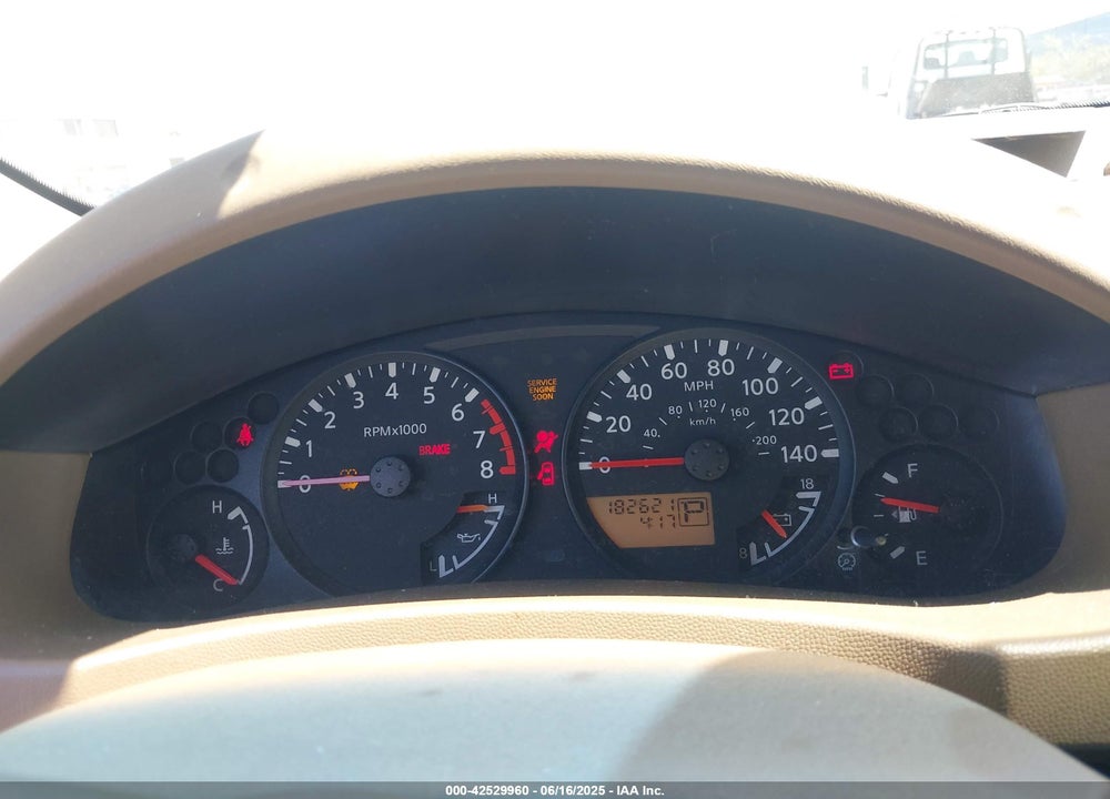 2005 NISSAN FRONTIER LE VIN: 1N6AD07U85C447468