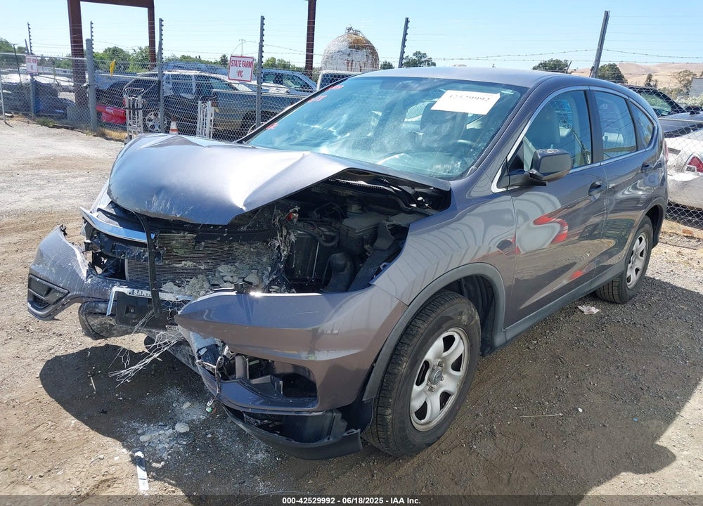 2016 HONDA CR-V VIN: 3CZRM3H37GG702831
