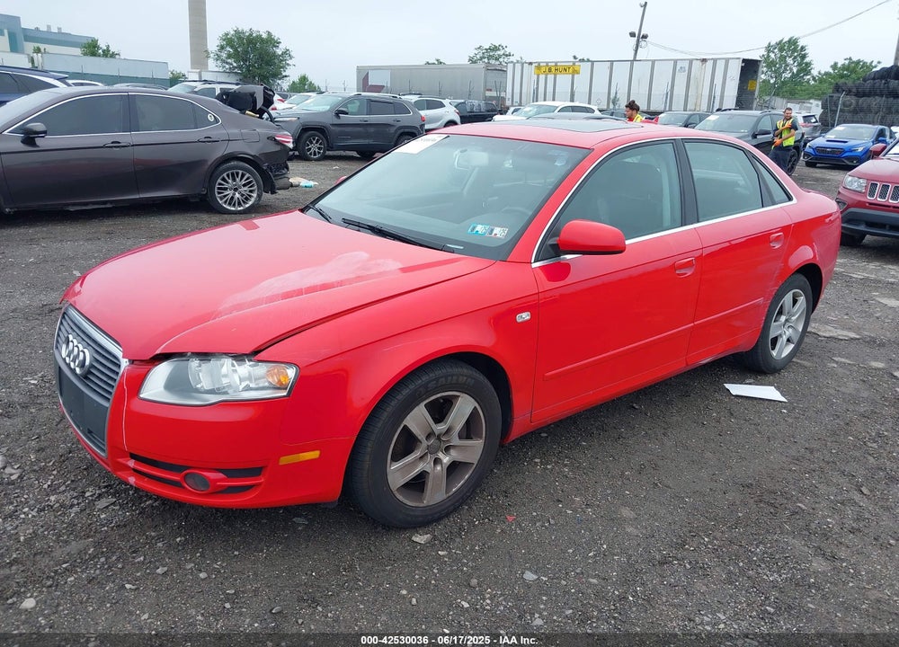 2006 AUDI A4 VIN: WAUAF78E06A217110