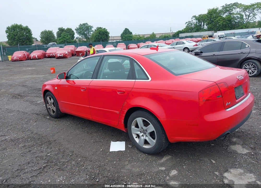 2006 AUDI A4 VIN: WAUAF78E06A217110