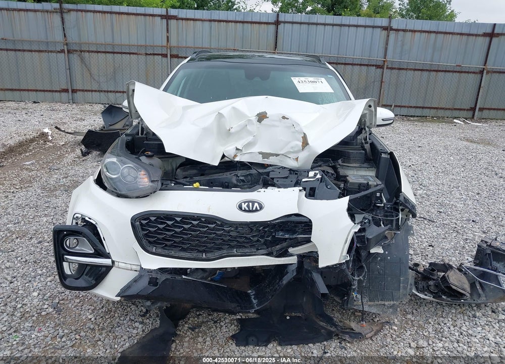 2022 KIA SPORTAGE VIN: KNDPNCAC7N7981212