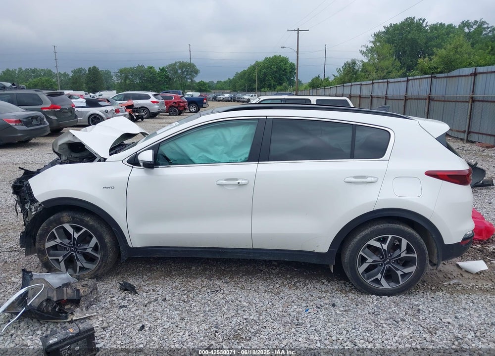 2022 KIA SPORTAGE VIN: KNDPNCAC7N7981212