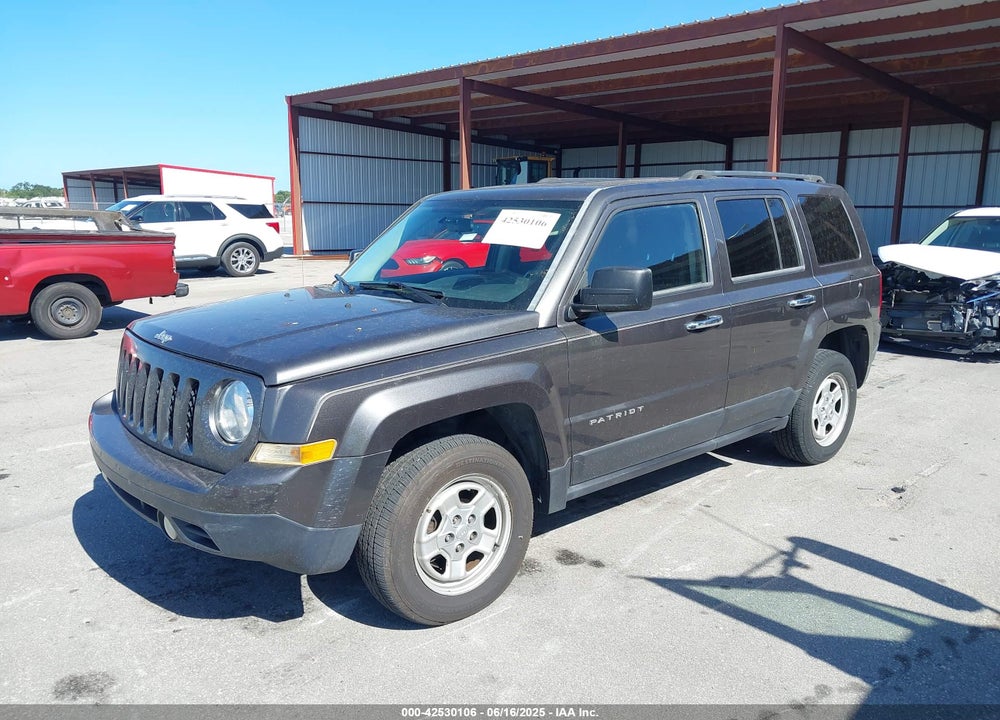 2014 JEEP PATRIOT SPORT VIN: 1C4NJPBA5ED842849