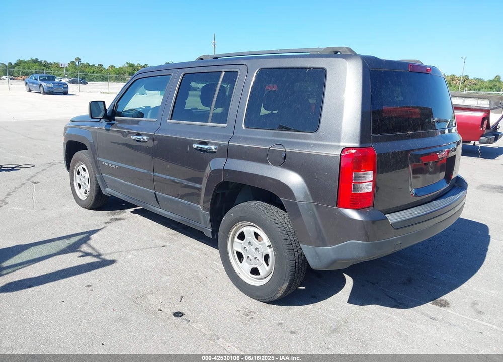 2014 JEEP PATRIOT SPORT VIN: 1C4NJPBA5ED842849