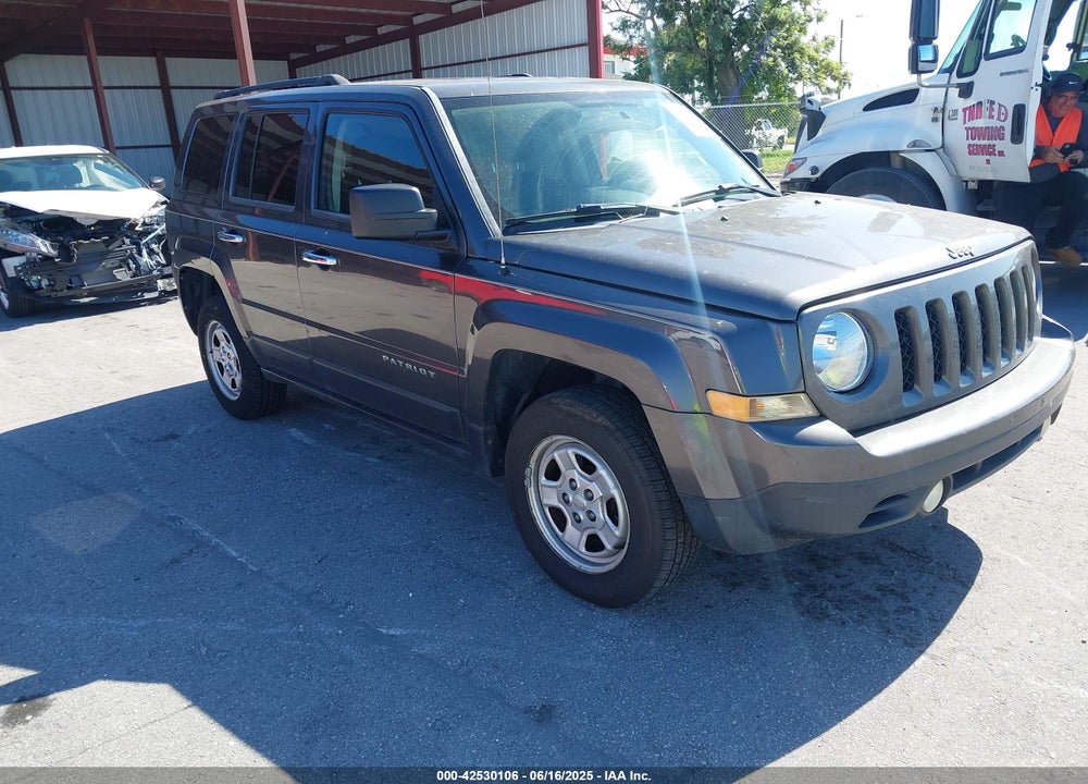 2014 JEEP PATRIOT SPORT VIN: 1C4NJPBA5ED842849