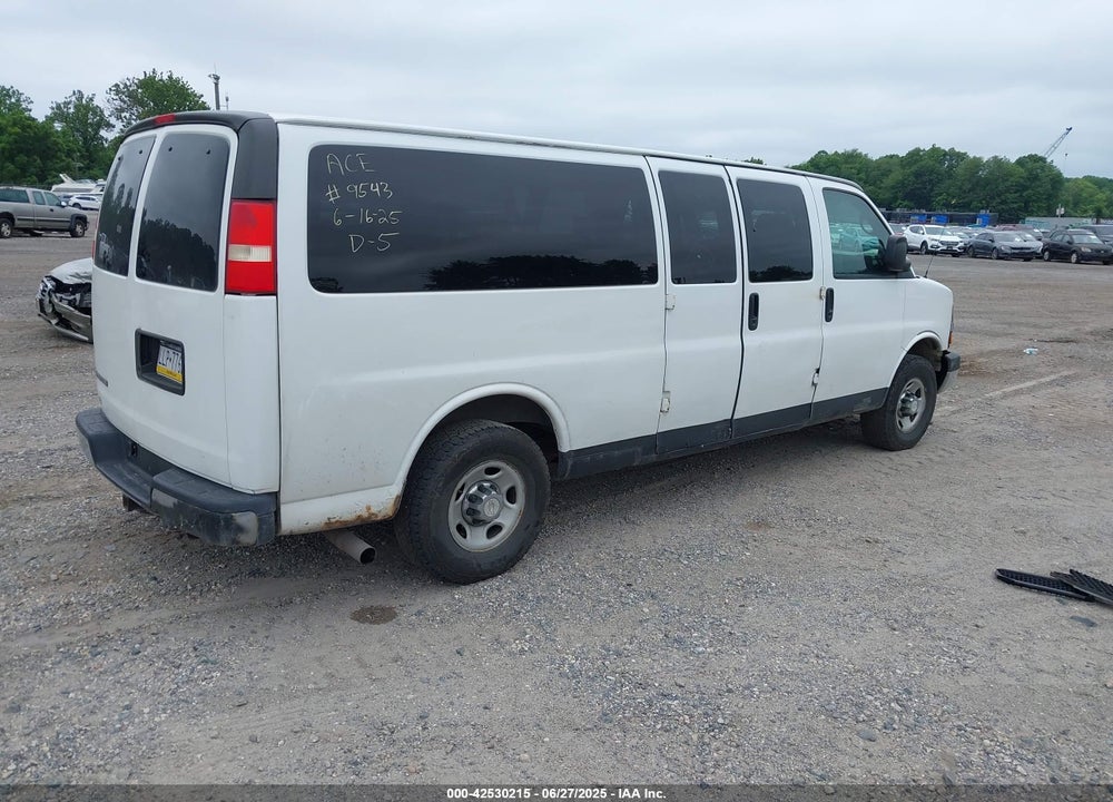 2008 CHEVROLET EXPRESS LS VIN: 1GAHG39K581171068