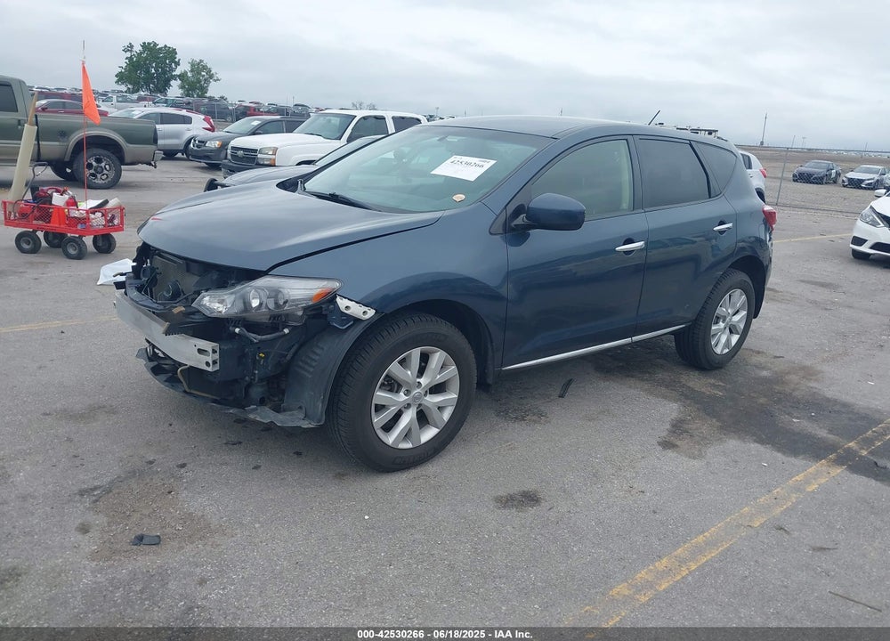 2014 NISSAN MURANO VIN: JN8AZ1MWXEW528636