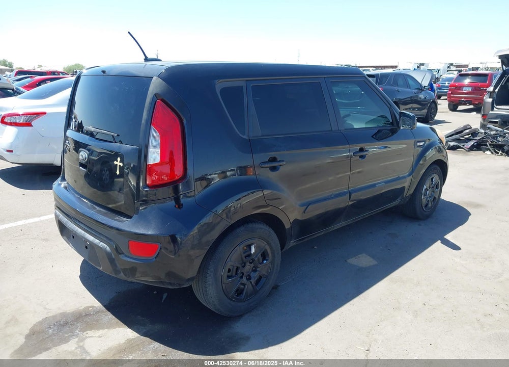 2013 KIA SOUL VIN: KNDJT2A59D7625477
