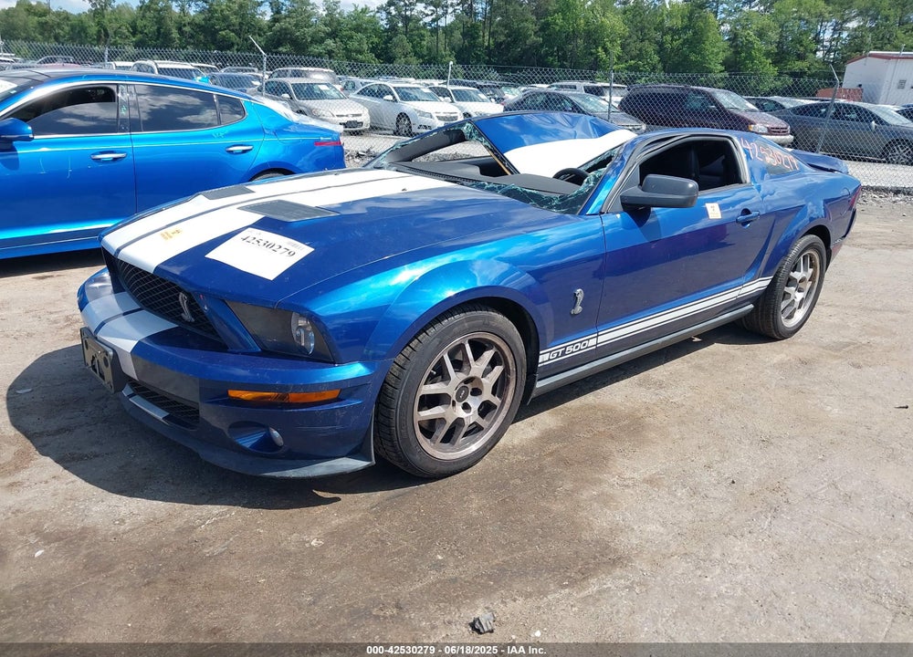 2008 FORD SHELBY GT500 VIN: 1ZVHT88S885103743