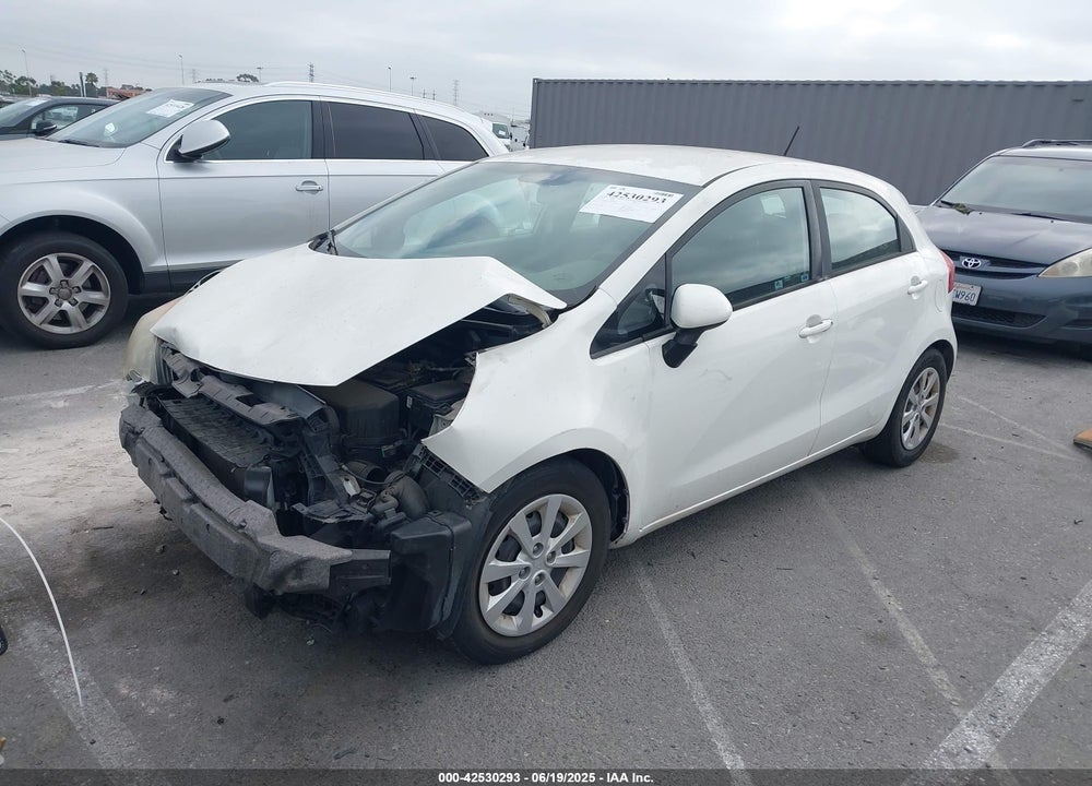 2014 KIA RIO VIN: KNADM5A3XE6414383