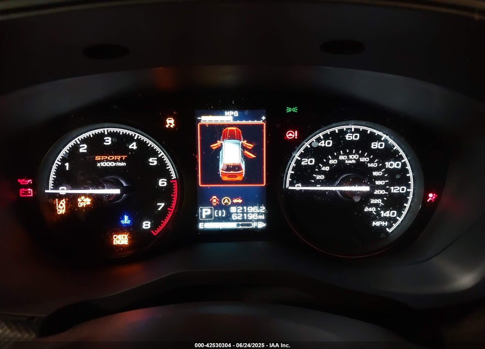 2019 SUBARU FORESTER VIN: JF2SKAJC9KH539580