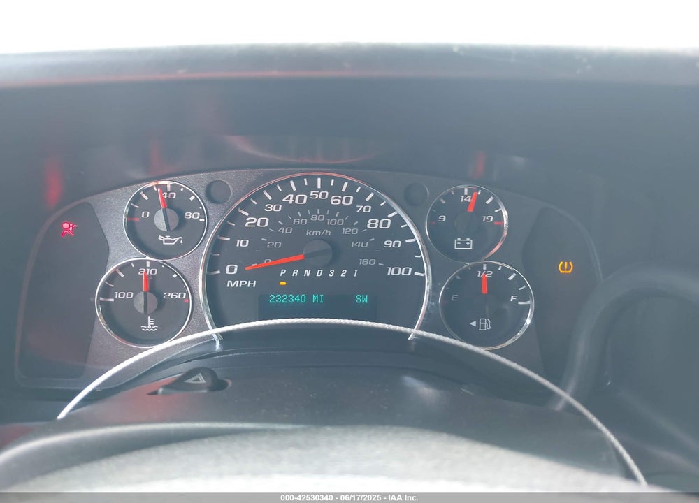 2013 CHEVROLET EXPRESS 1500 WORK VAN VIN: 1GCSGAFX9D1123777