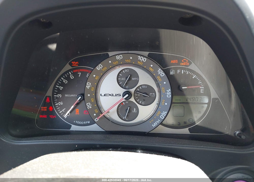 2004 LEXUS IS 300 VIN: JTHBD192X40092407