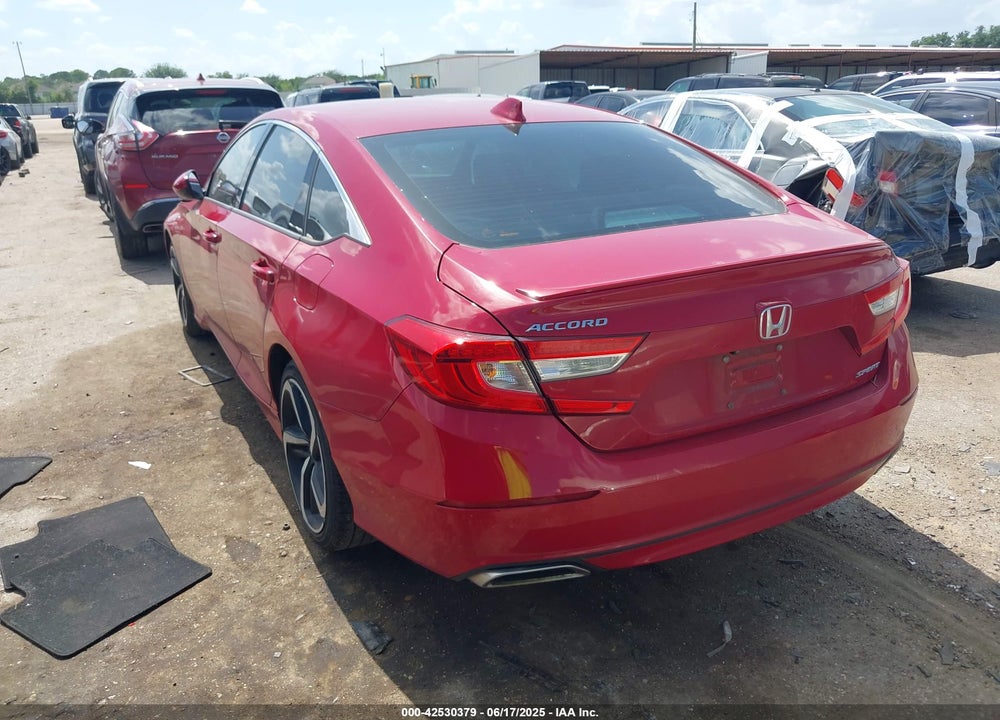 2019 HONDA ACCORD VIN: 1HGCV1F37KA145136