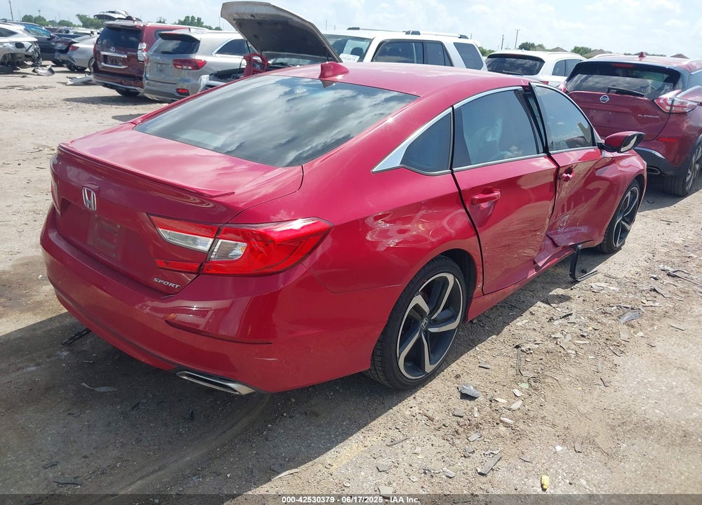 2019 HONDA ACCORD VIN: 1HGCV1F37KA145136