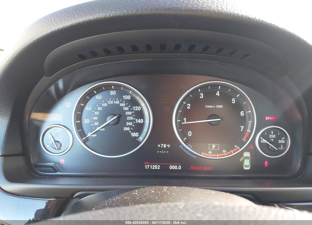 2013 BMW 528I VIN: WBAXG5C59DDY35377