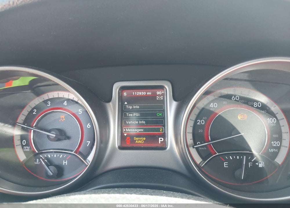 2018 DODGE JOURNEY VIN: 3C4PDDGG4JT327910