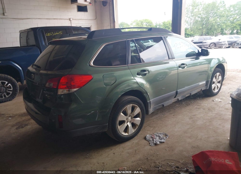 2010 SUBARU OUTBACK VIN: 4S4BRDKCXA2365364