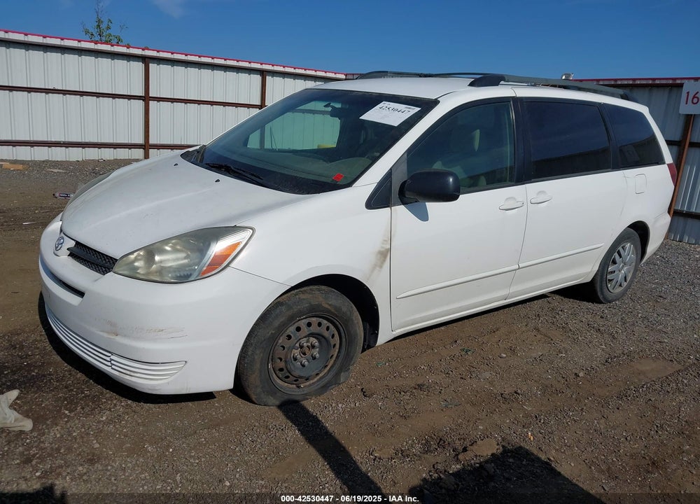 2005 TOYOTA SIENNA LE VIN: 5TDZA23C05S347855