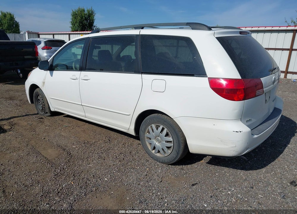 2005 TOYOTA SIENNA LE VIN: 5TDZA23C05S347855