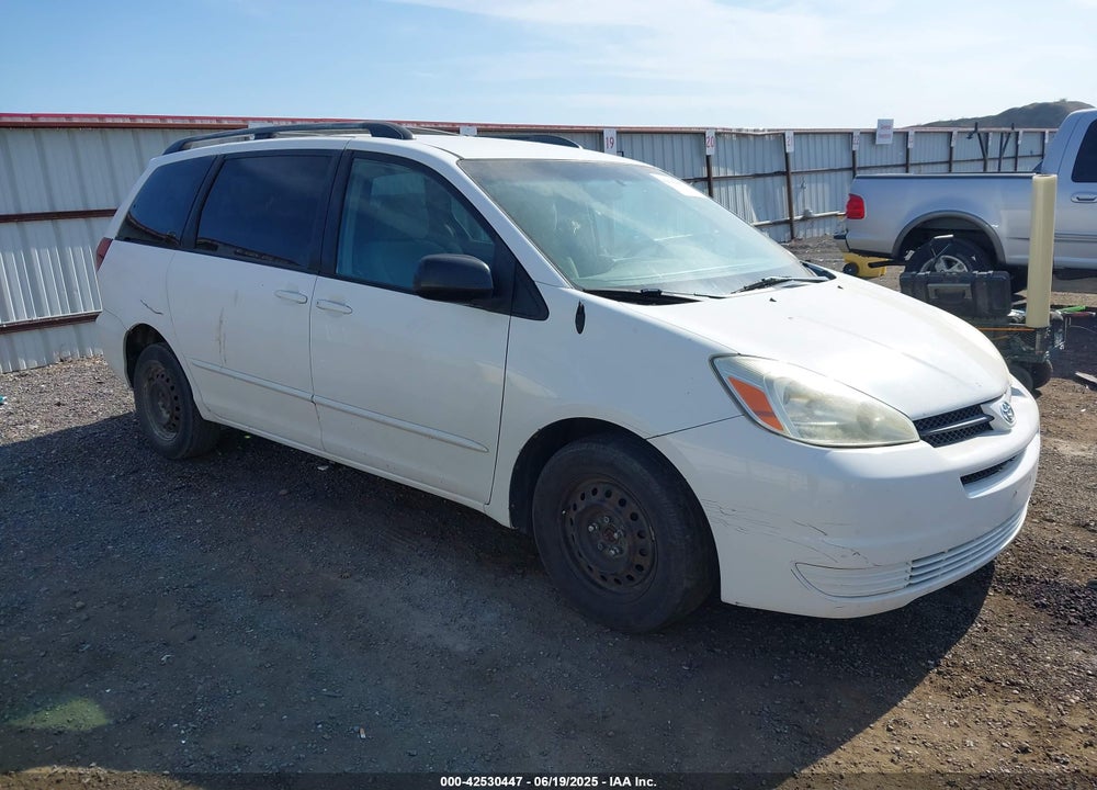 2005 TOYOTA SIENNA LE VIN: 5TDZA23C05S347855