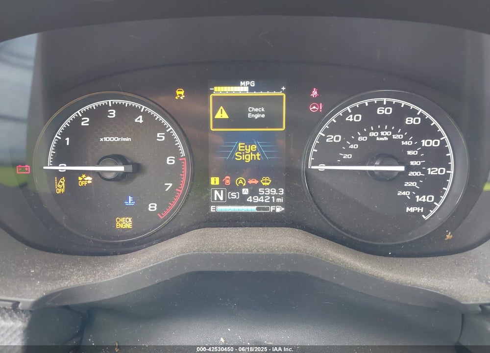 2020 SUBARU FORESTER VIN: JF2SKADC5LH441045