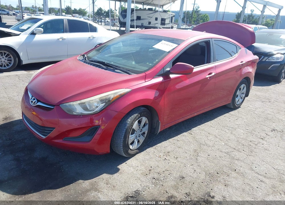 2016 HYUNDAI ELANTRA SE VIN: KMHDH4AE2GU558023