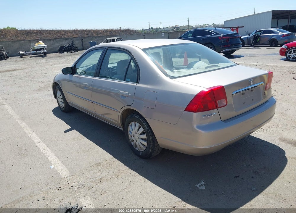 2002 HONDA CIVIC LX VIN: JHMES16522S001925