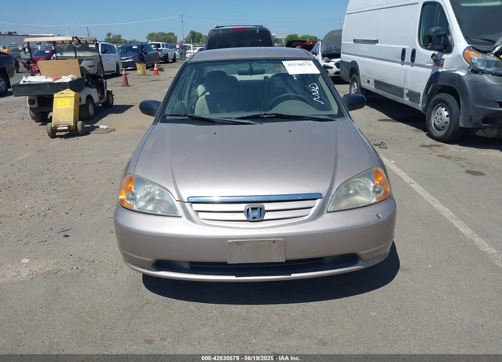 2002 HONDA CIVIC LX VIN: JHMES16522S001925