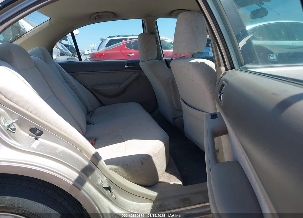 2002 HONDA CIVIC LX VIN: JHMES16522S001925