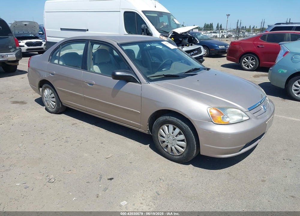 2002 HONDA CIVIC LX VIN: JHMES16522S001925