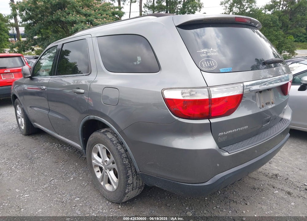 2011 DODGE DURANGO CREW VIN: 1D4RD4GG8BC729356