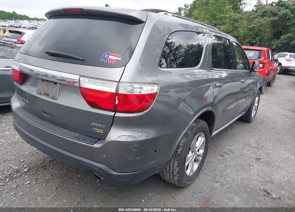 2011 DODGE DURANGO CREW VIN: 1D4RD4GG8BC729356