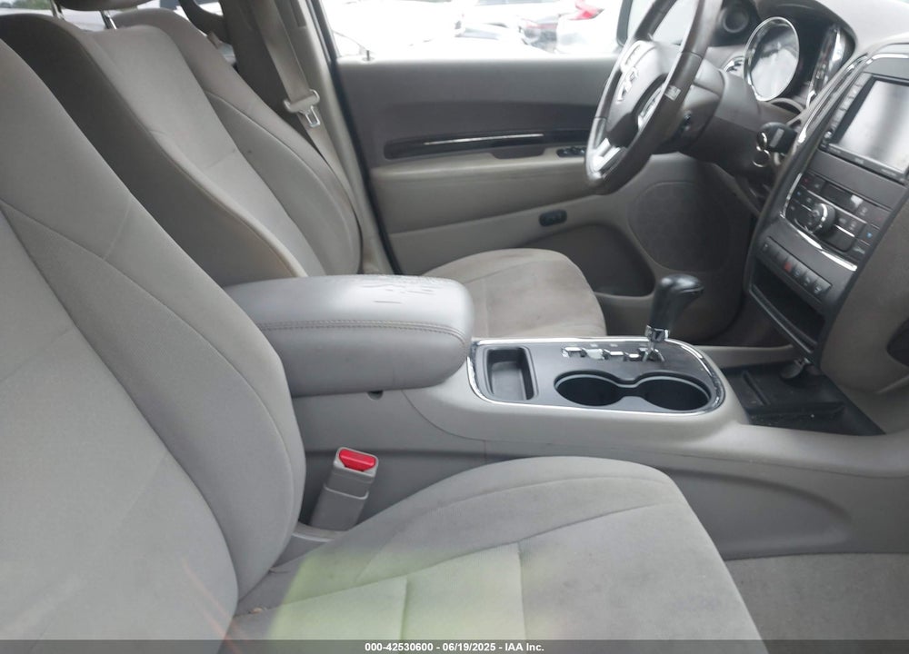 2011 DODGE DURANGO CREW VIN: 1D4RD4GG8BC729356