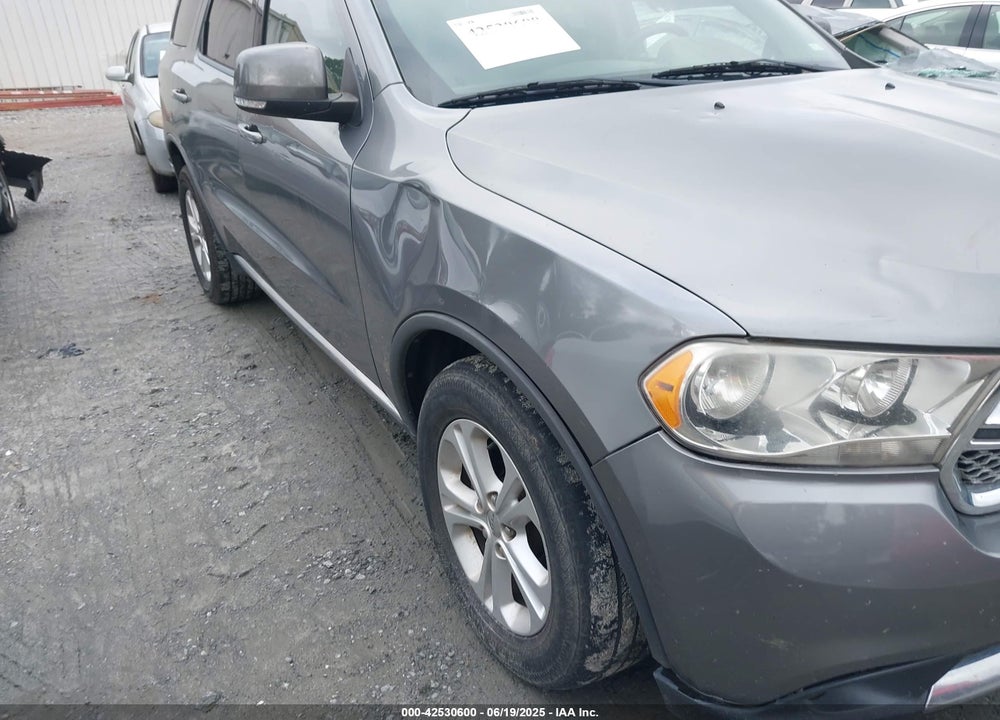 2011 DODGE DURANGO CREW VIN: 1D4RD4GG8BC729356