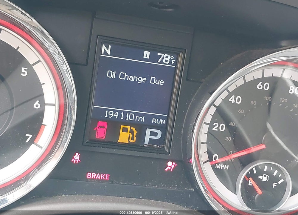2011 DODGE DURANGO CREW VIN: 1D4RD4GG8BC729356