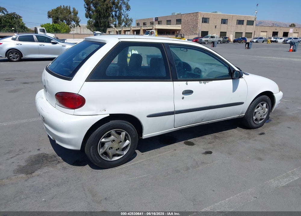 1999 CHEVROLET METRO LSI VIN: 2C1MR2225X6709166