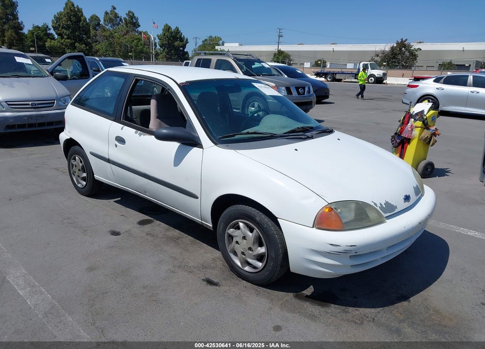 1999 CHEVROLET METRO LSI VIN: 2C1MR2225X6709166