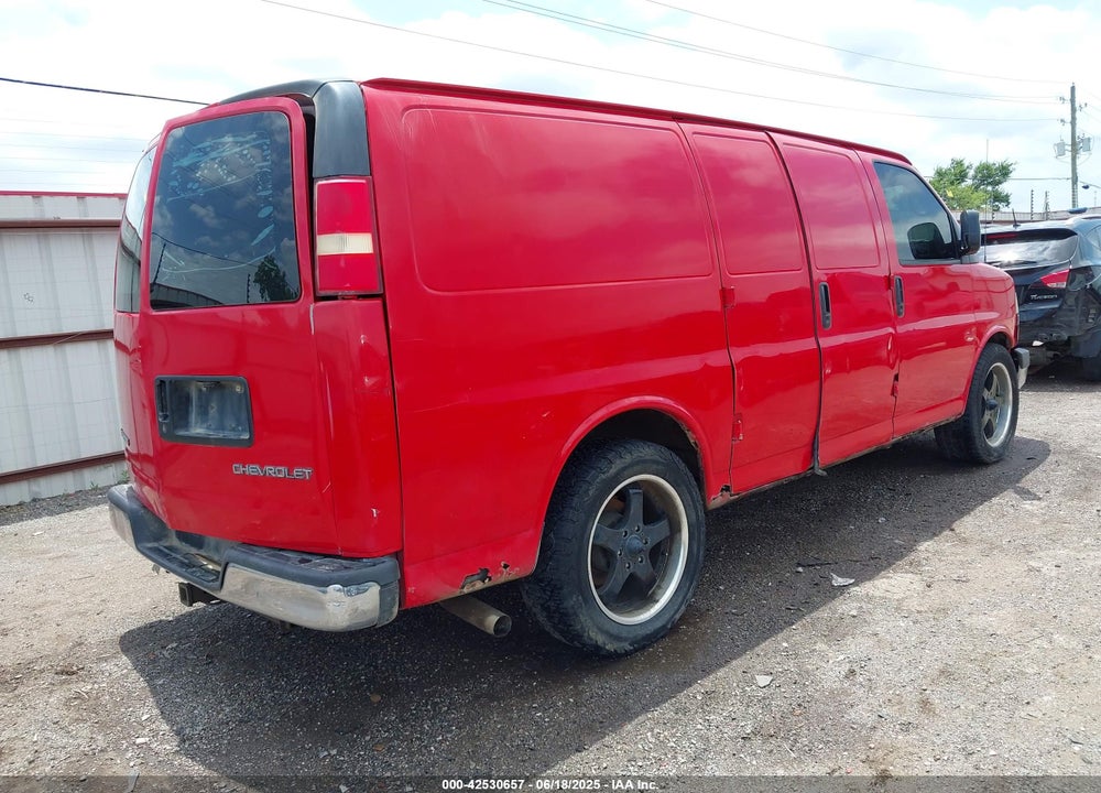 2006 CHEVROLET EXPRESS WORK VAN VIN: 1GCFG15T161228672