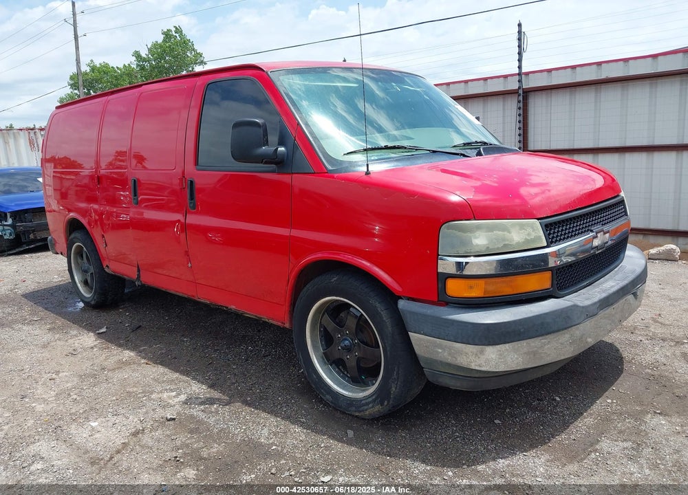 2006 CHEVROLET EXPRESS WORK VAN VIN: 1GCFG15T161228672