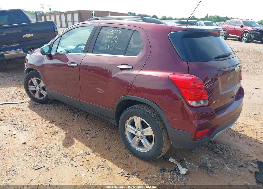 2017 CHEVROLET TRAX VIN: 3GNCJLSB9HL235979