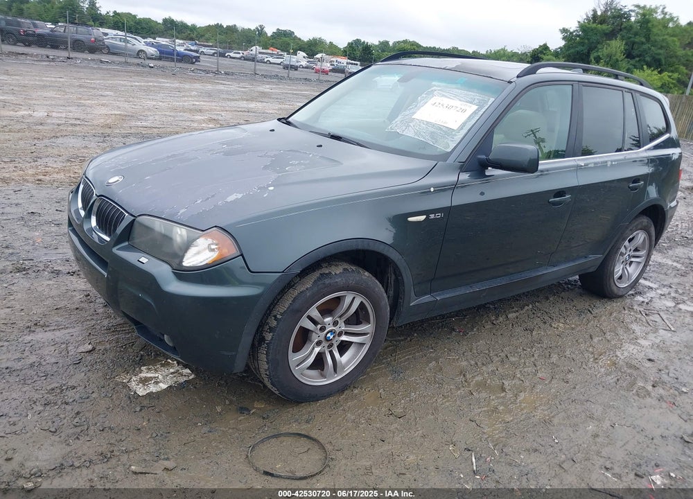 2006 BMW X3 3.0I VIN: WBXPA93426WD28370