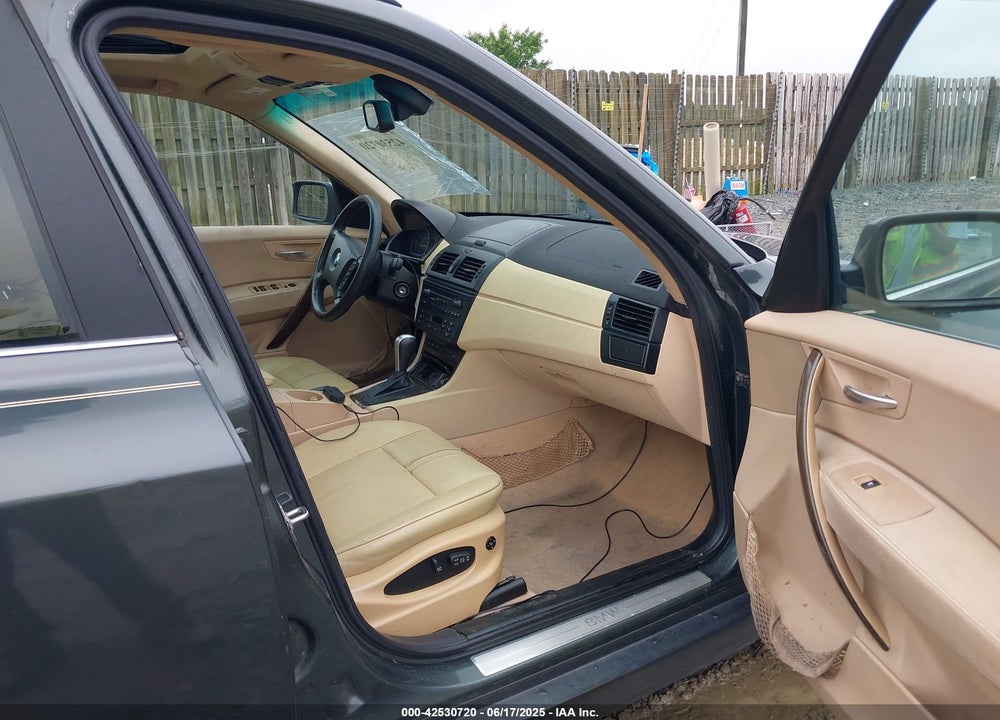 2006 BMW X3 3.0I VIN: WBXPA93426WD28370