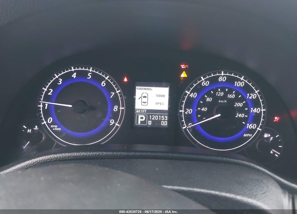 2011 INFINITI G37X VIN: JN1CV6EL5BM261305