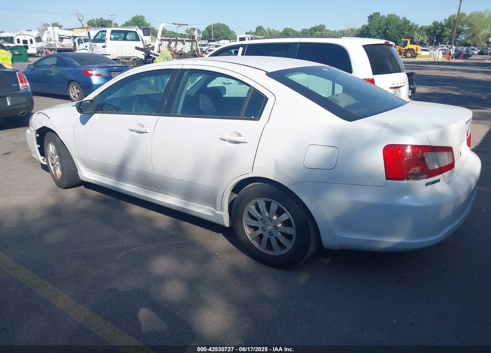 2010 MITSUBISHI GALANT VIN: 4A32B2FF4AE006542