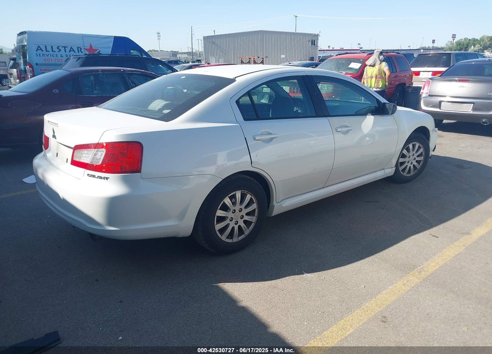 2010 MITSUBISHI GALANT VIN: 4A32B2FF4AE006542