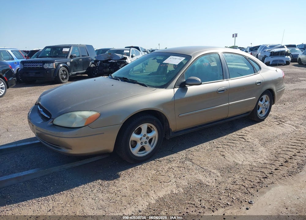 2002 FORD TAURUS SES VIN: 1FAFP55U72G184738