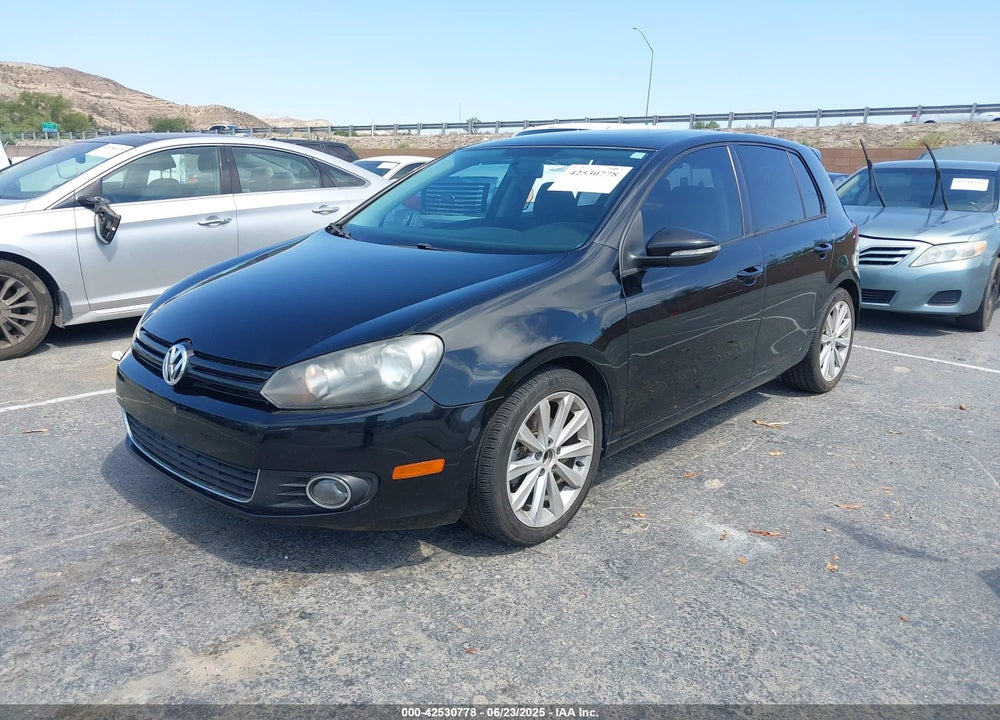 2012 VOLKSWAGEN GOLF TDI 4-DOOR VIN: WVWDM7AJ6CW296004