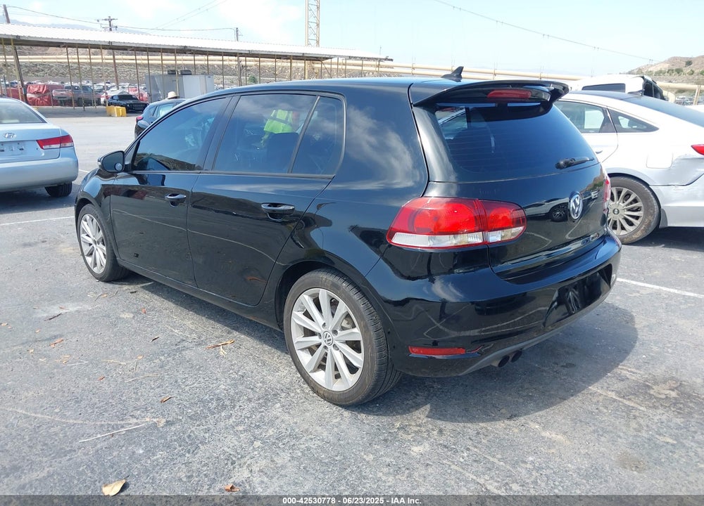 2012 VOLKSWAGEN GOLF TDI 4-DOOR VIN: WVWDM7AJ6CW296004